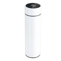 Termos cu afisaj LED, Inox, 23 x 6.5 cm, Alb + CADOU UN PRODUS DE UZ CASNIC